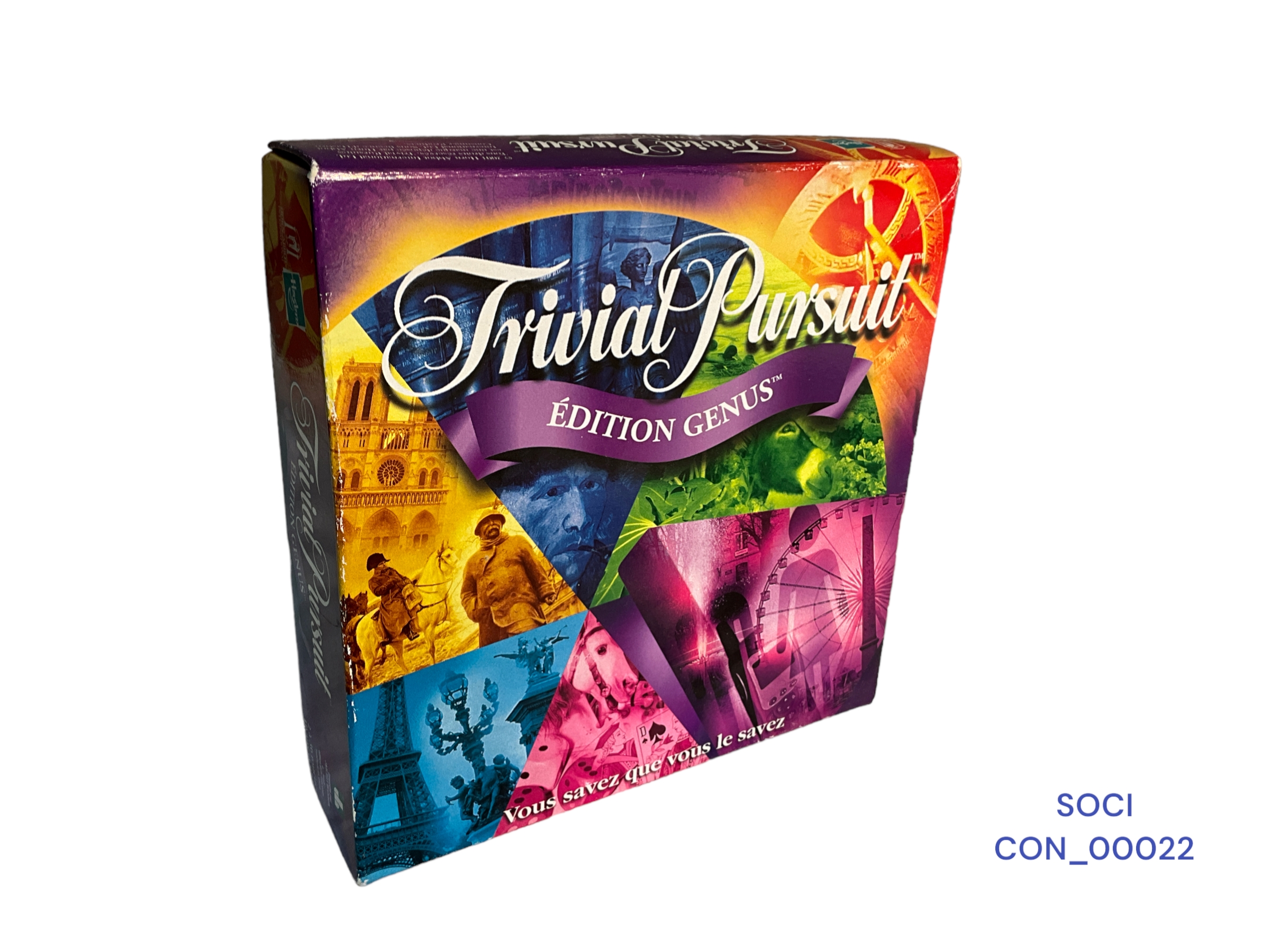 Jeu de société vintage Trivial Pursuit Genus Edition de jeu