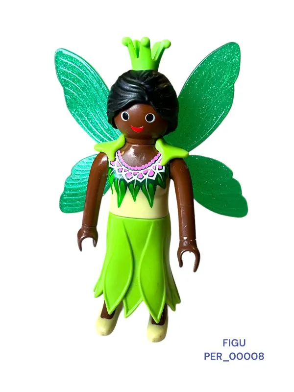 Playmobil personnage fée avec ses ailes
