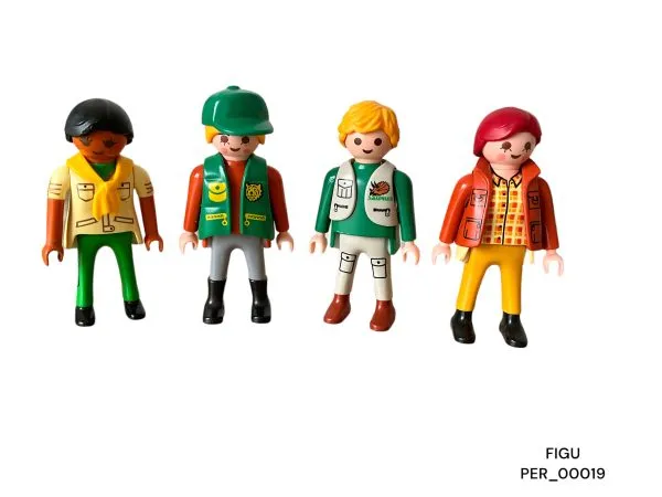 Personnages PlayMobil zoo