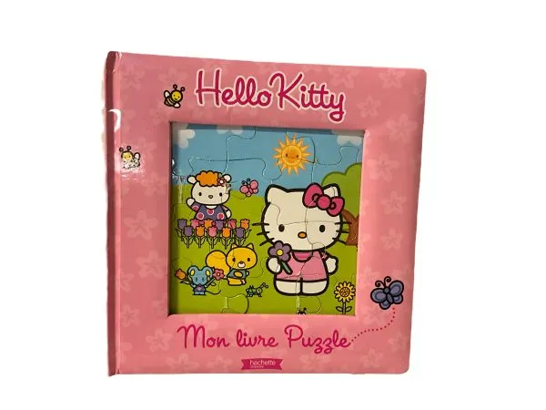 Hello Kitty mon livre puzzle