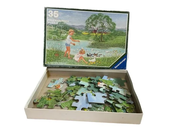 Puzzle vintage lac – 1987