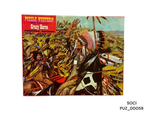 Puzzle western – Crazy Horse – 1973