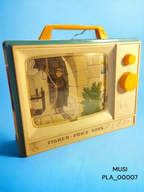 Télévision musicale Fischer price de 1981