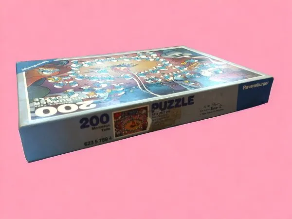 Puzzle schtroumpf, 80's, Collection
