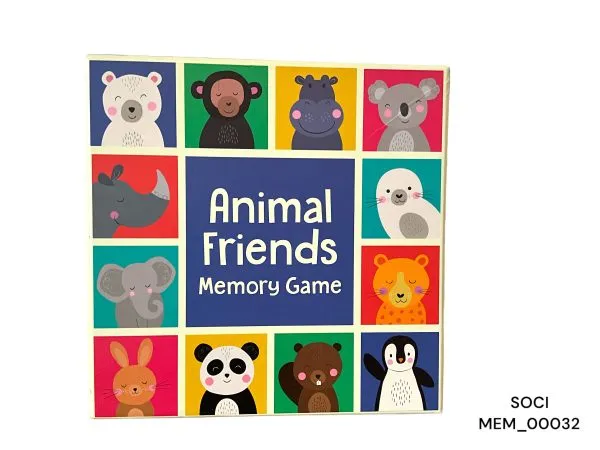Animal friends Memory Game