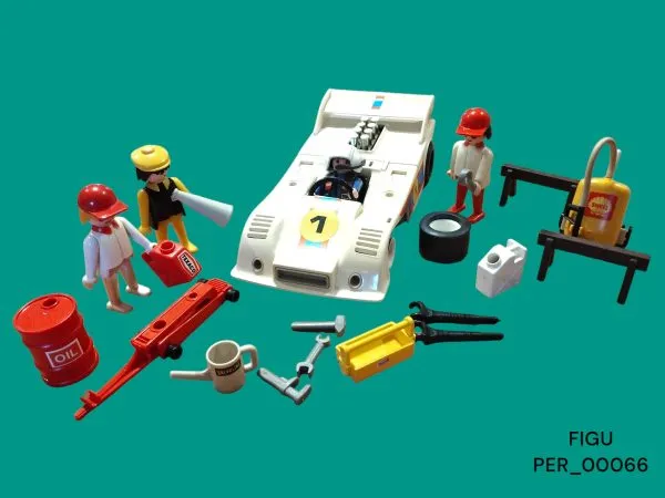 Playmobil – 3520 – voiture course Porshe Geobra