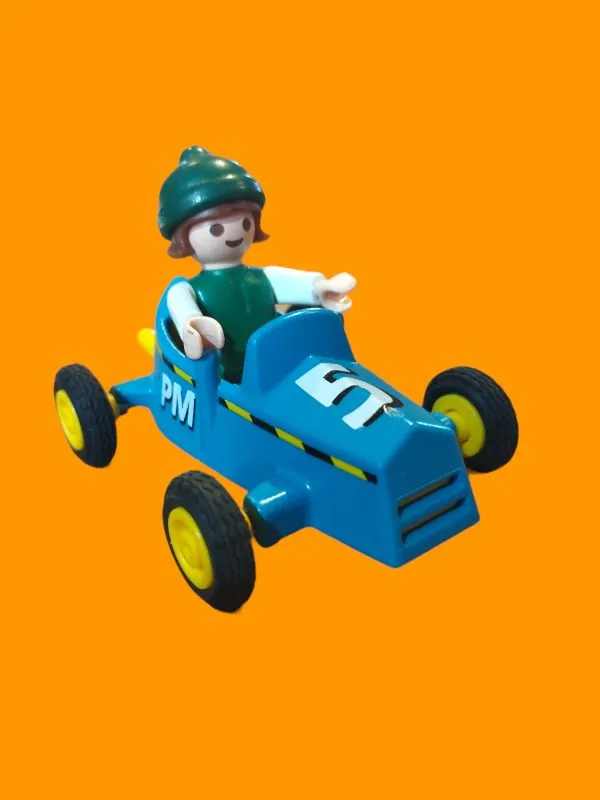 Playmobil – Kart bleu vintage