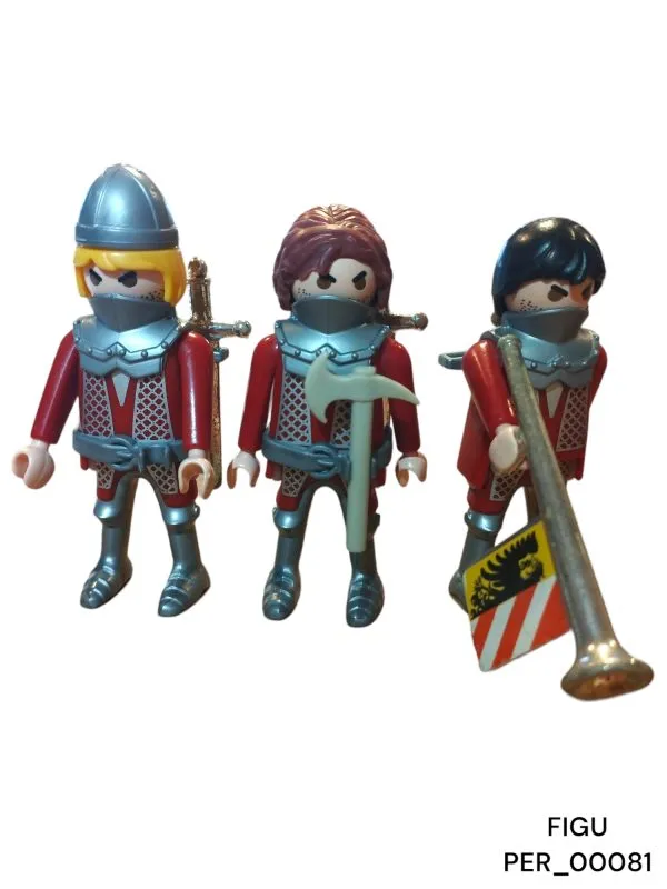Playmobil – lot de chevaliers
