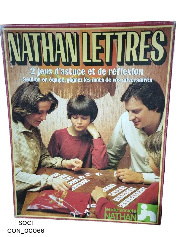 Nathan lettres, 2 jeux en 1