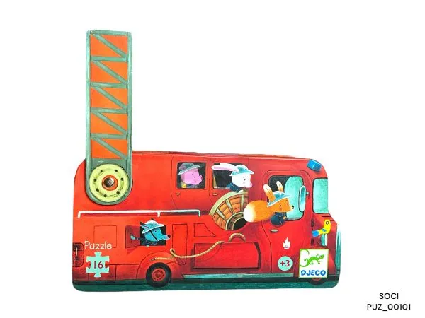 Puzzle – Le camion de pompier